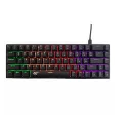 Havit KB881L Backlit USB Type-C Mechanical Keyboard 60% - Image 1