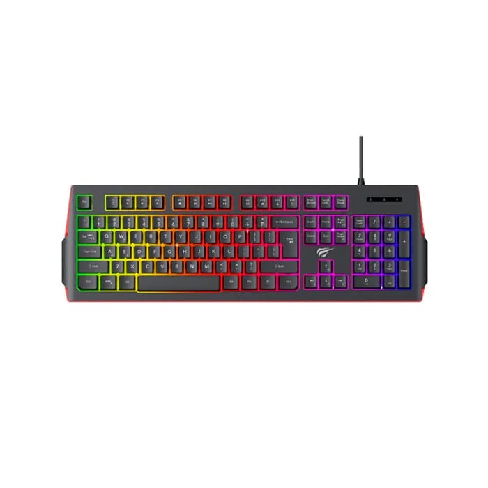 Havit KB866L Multi-function RGB Backlit Membrane Gaming Keyboard - Image 1