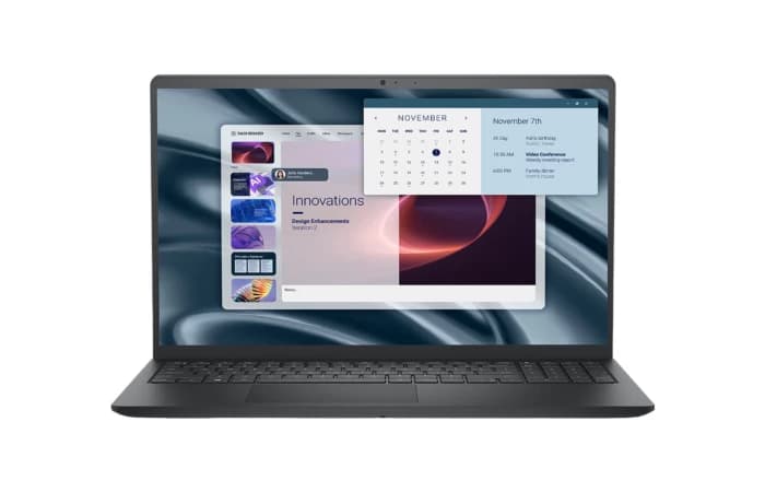 Dell Pro 15 (AMD Ryzen 5 7520U Processor | 8GB RAM | 512GB SSD Storage | 15.6" (FHD, 1920 x 1080) 120Hz IPS Display | AMD Radeon 610M Graphics Card | Windows 11 | 1 Year Warranty | Carbon Black) - Image 1