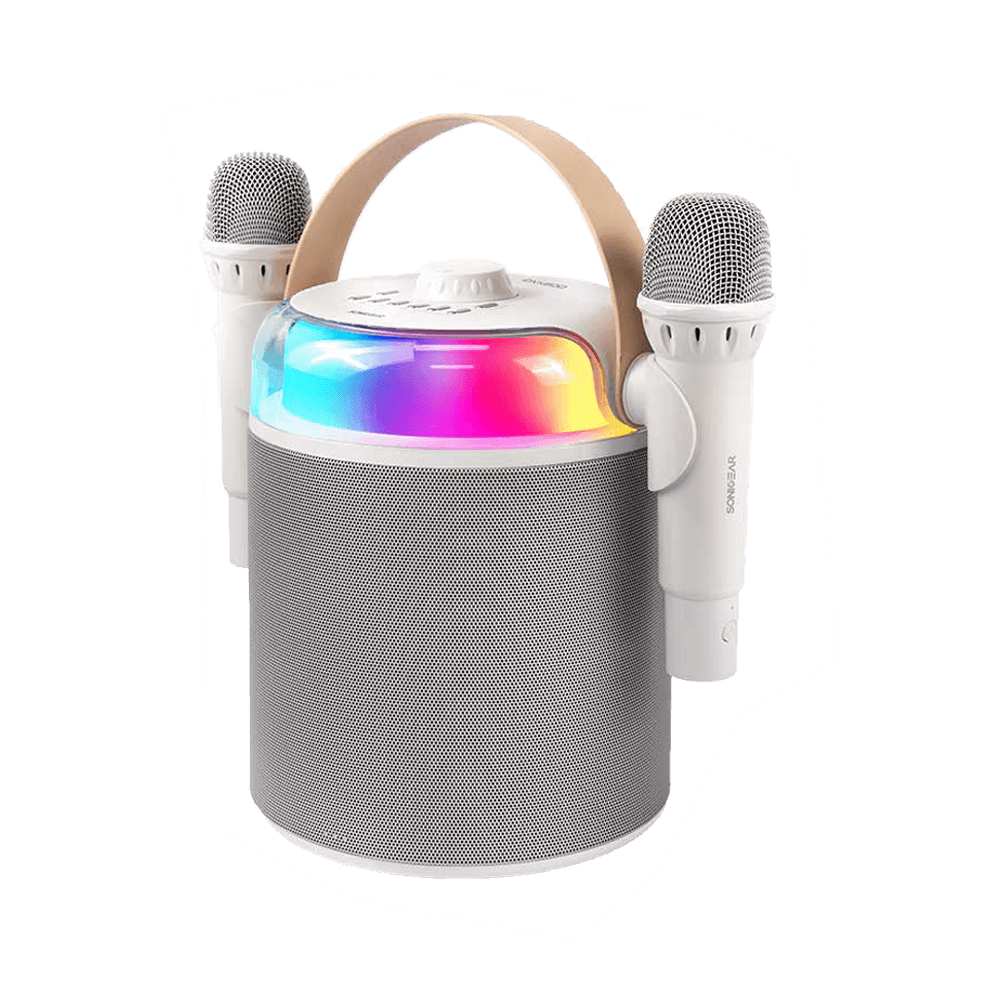 SonicGear iOX K800 Bluetooth Speaker – 40W Portable RGB Bluetooth 5.3 Karaoke Speaker with Dual Wireless Mics - Image 1