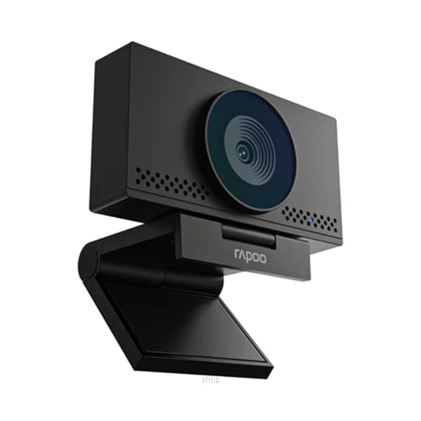 Rapoo C500AF 4K Ultra HD AutoFocus Webcam (4K 3840×2160 Resolution | 90° Wide-Angle Lens | Built-in Omnidirectional Microphone | Privacy Cover | USB Plug & Play | Compatible with Zoom, Skype & Teams | Black) - Image 1