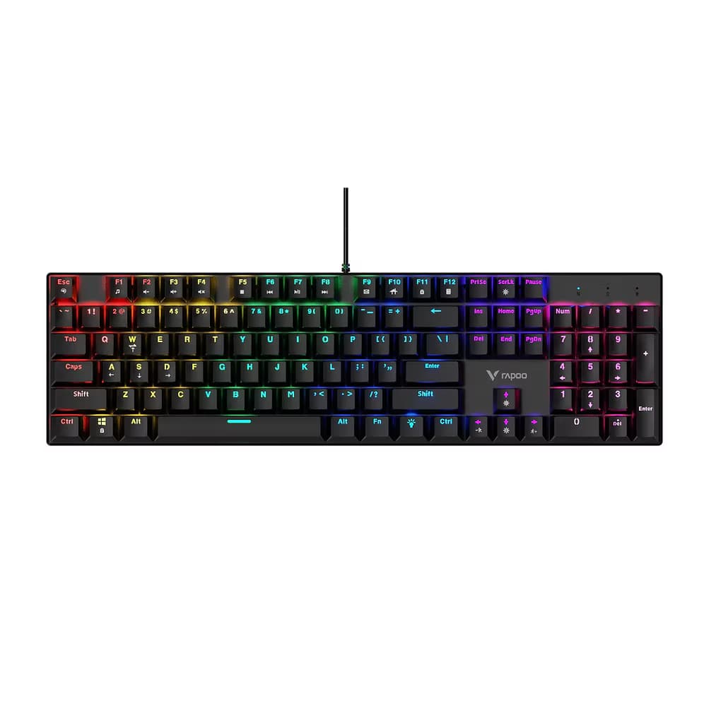 Rapoo GK500 Mechanical Gaming Keyboard Blk - Image 1